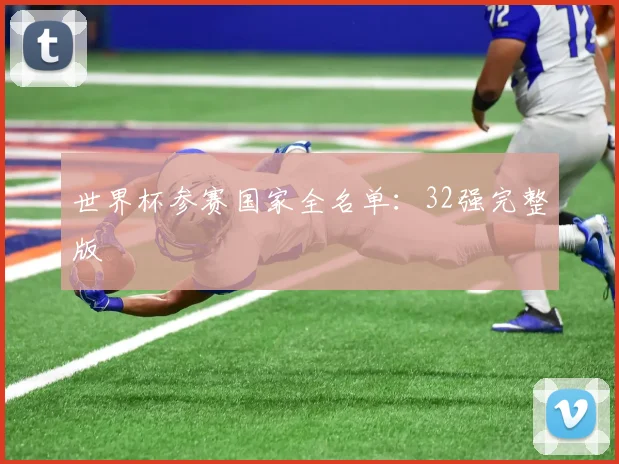世界杯参赛国家全名单:32强完整版