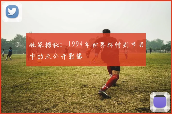 独家揭秘：1994年世界杯特别节目中的未公开影像
